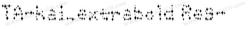 TA-kai_extrabold Reg字体转换